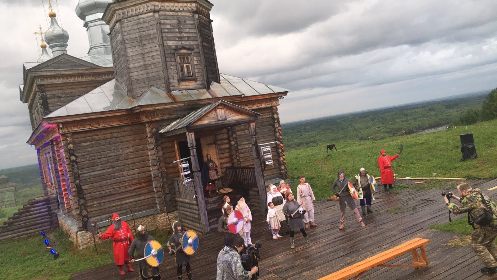 Делегация Чайковского посетила торжественное открытие проекта «Город Ч. На семи холмах» (Чердынь)